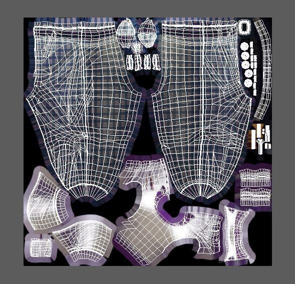 Cartoon High Poly Subdivision Avatar 017 3D Model Low-poly 3D model_6