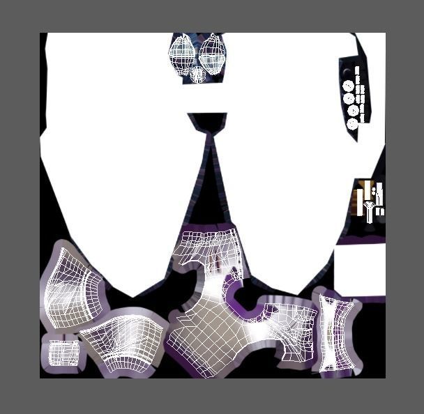 Cartoon High Poly Subdivision Avatar 017 3D Model Low-poly 3D model_8