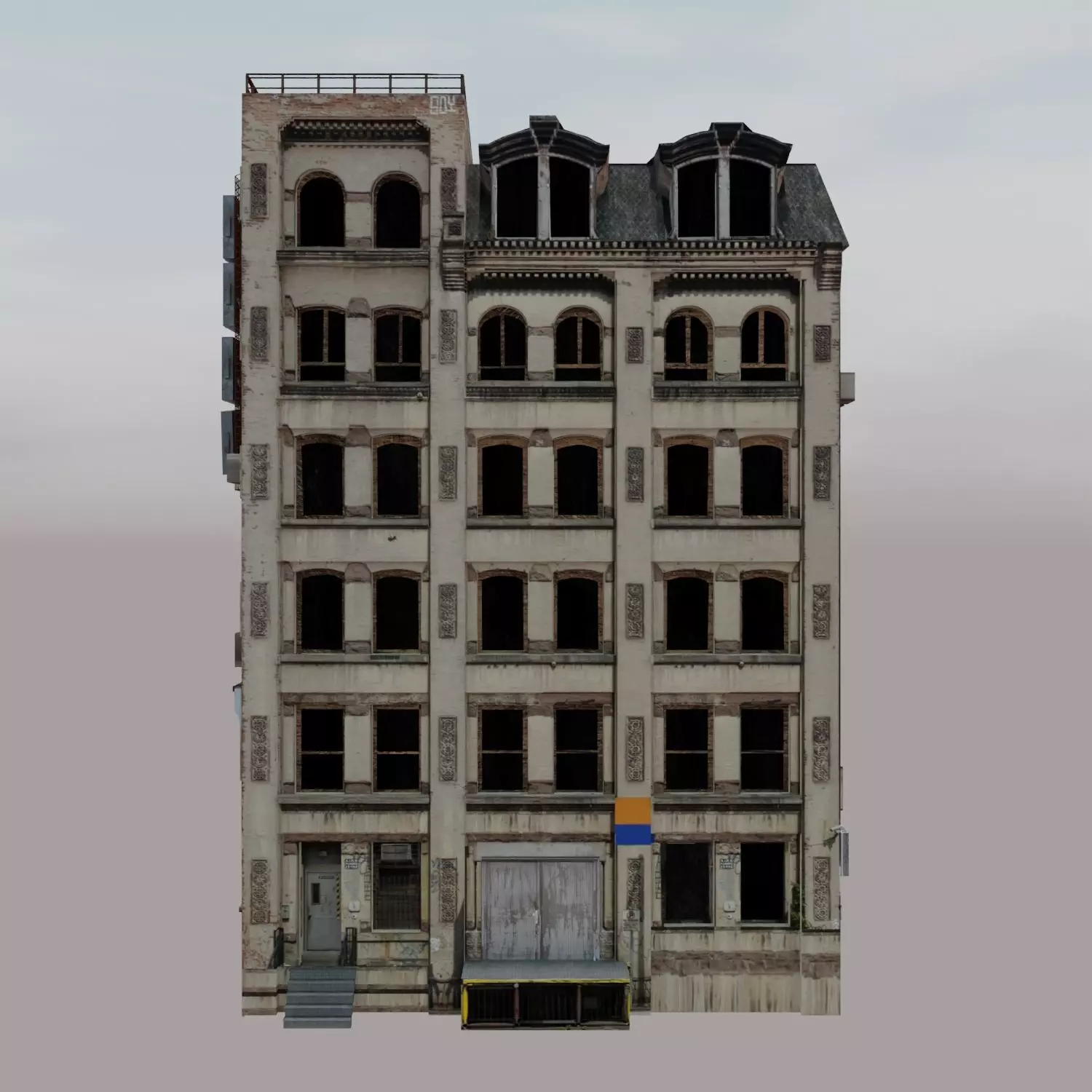 Residential Building Free 3D model
