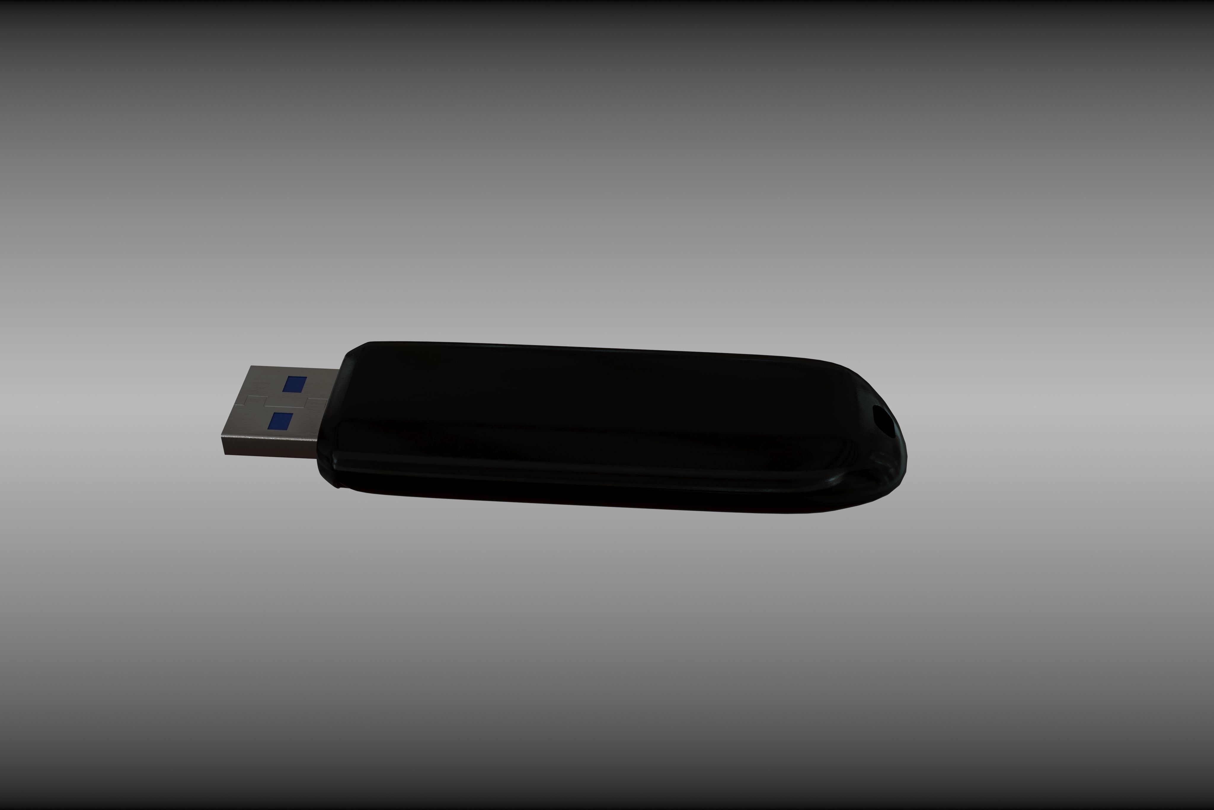  flash drive 3D model_2