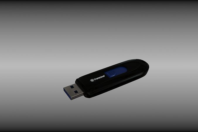 flash drive 3D model