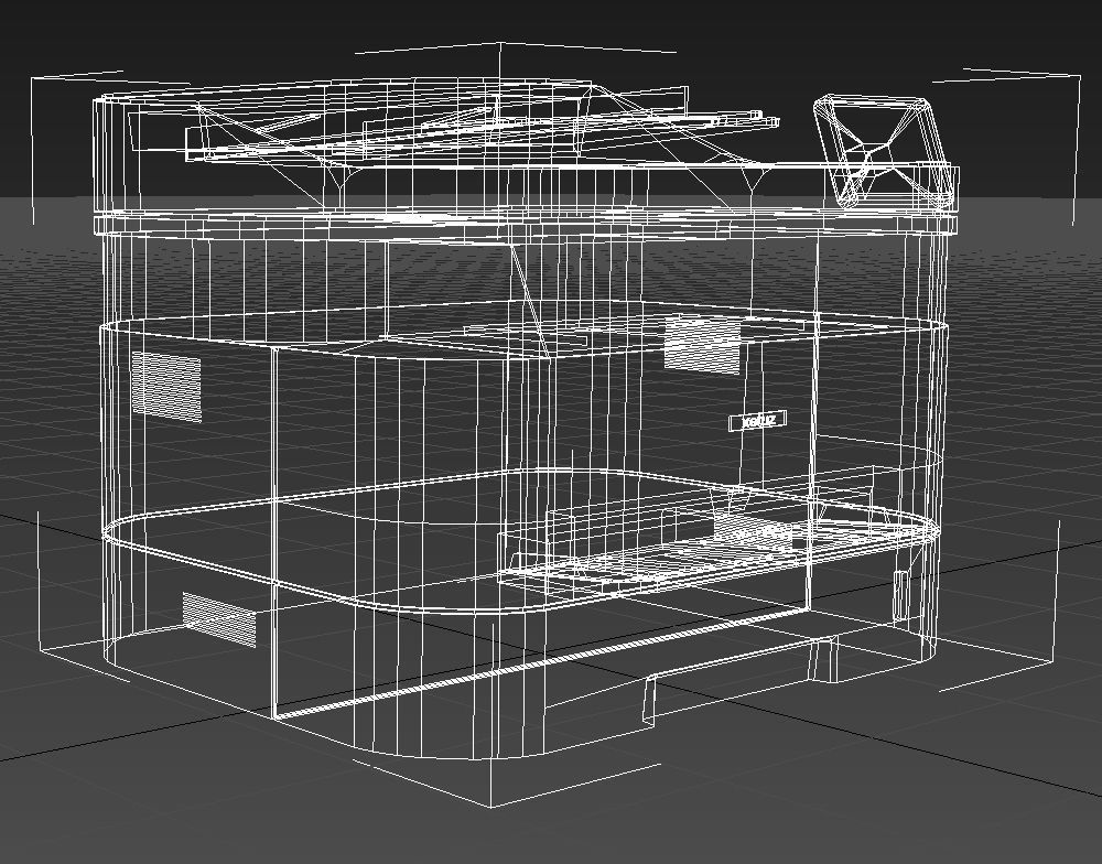 Multifunction printer 3D model_15