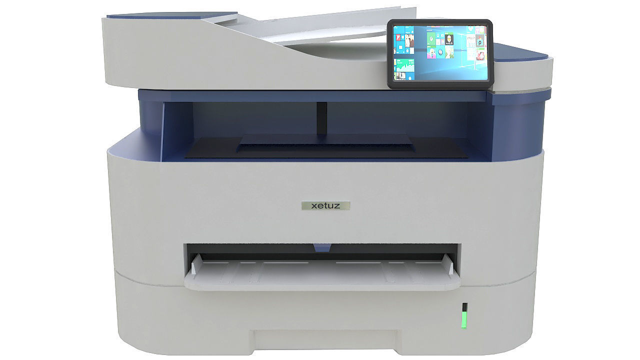 Multifunction printer 3D model_1