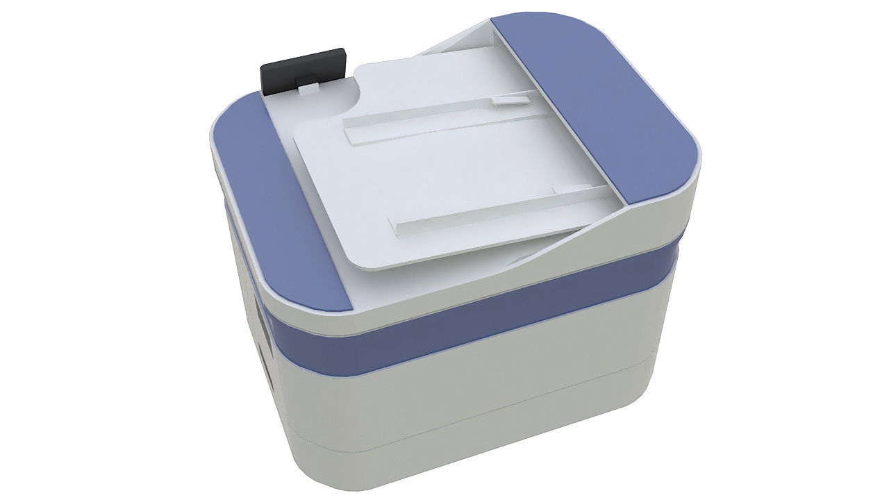 Multifunction printer 3D model_4