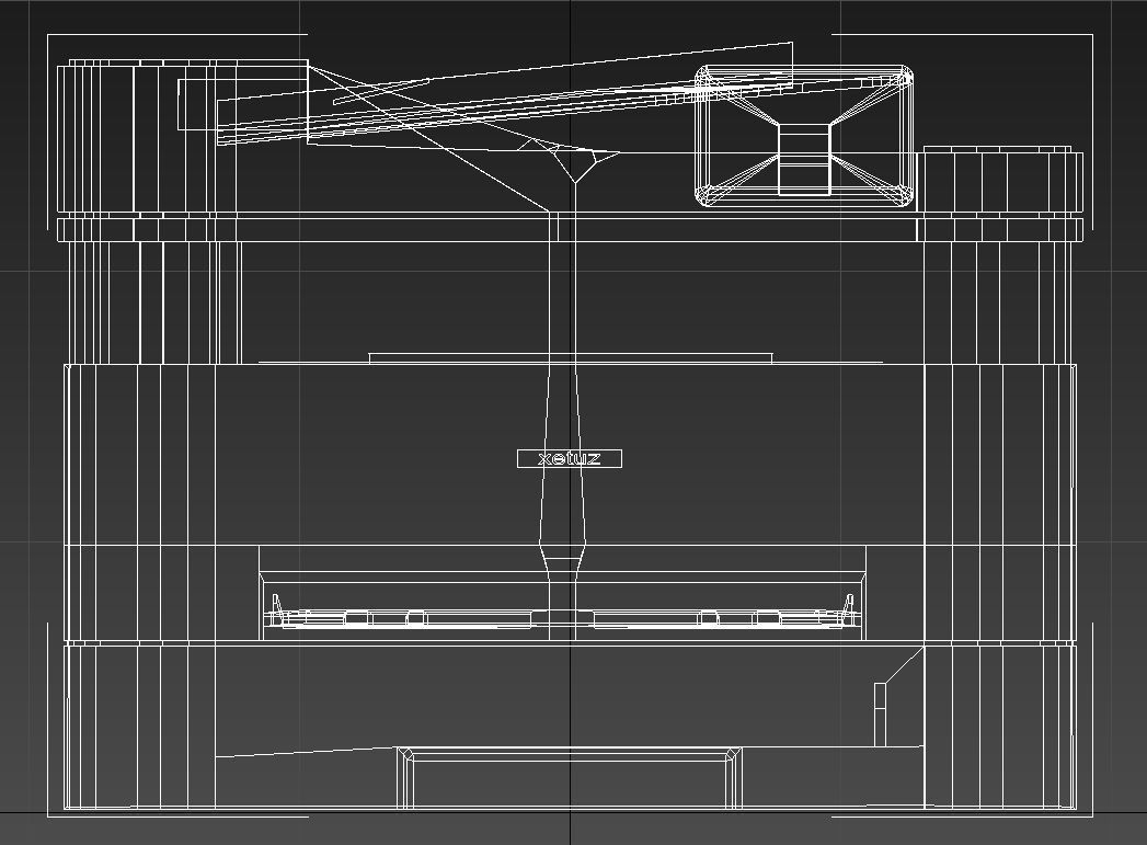 Multifunction printer 3D model_13