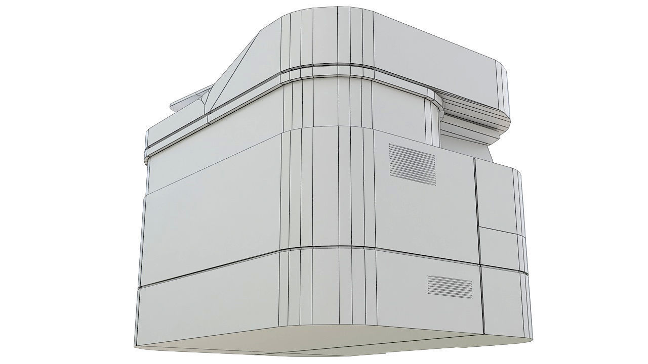 Multifunction printer 3D model_11