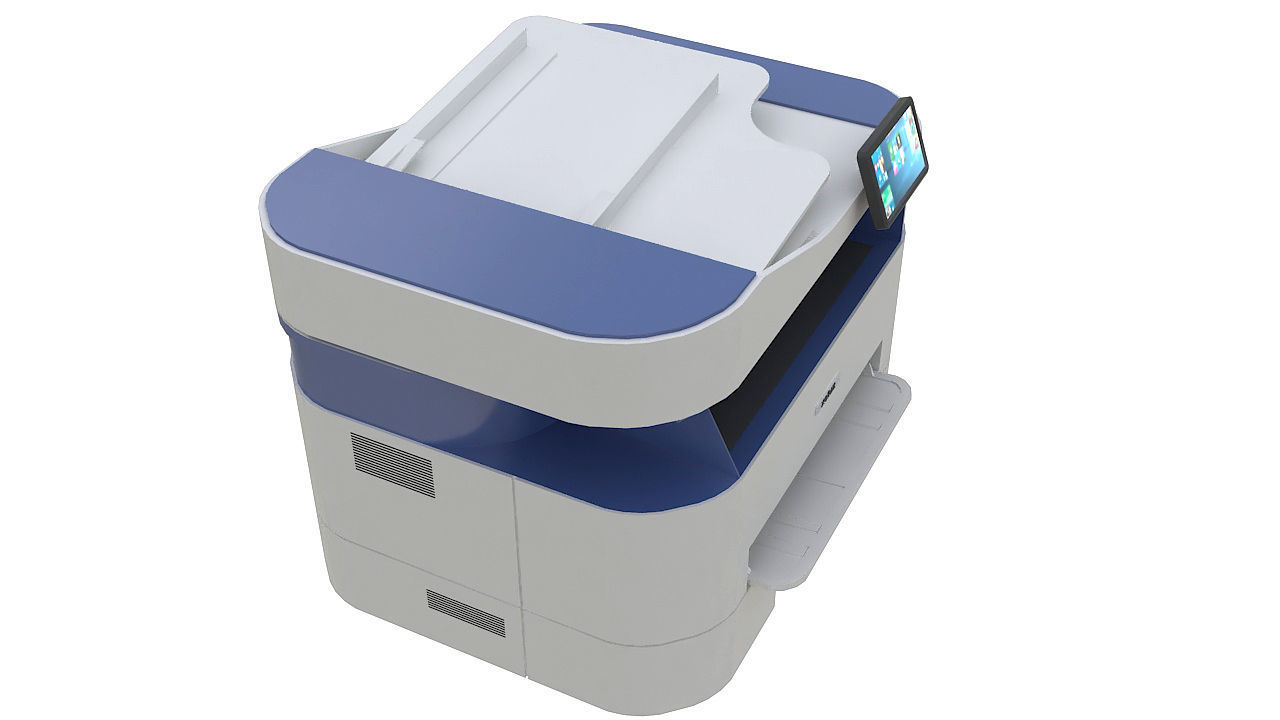 Multifunction printer 3D model_5