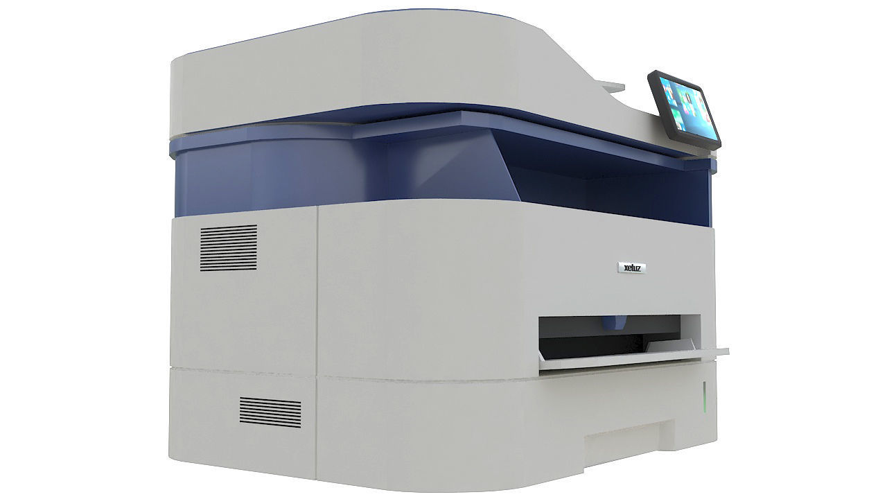 Multifunction printer 3D model_6