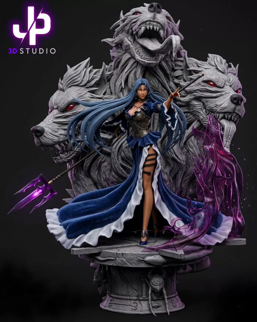 Pandora and Cerberus - Saint Seiya 3D print model
