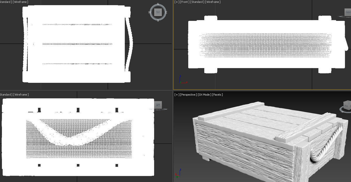 Caja de madera 3D print model_5