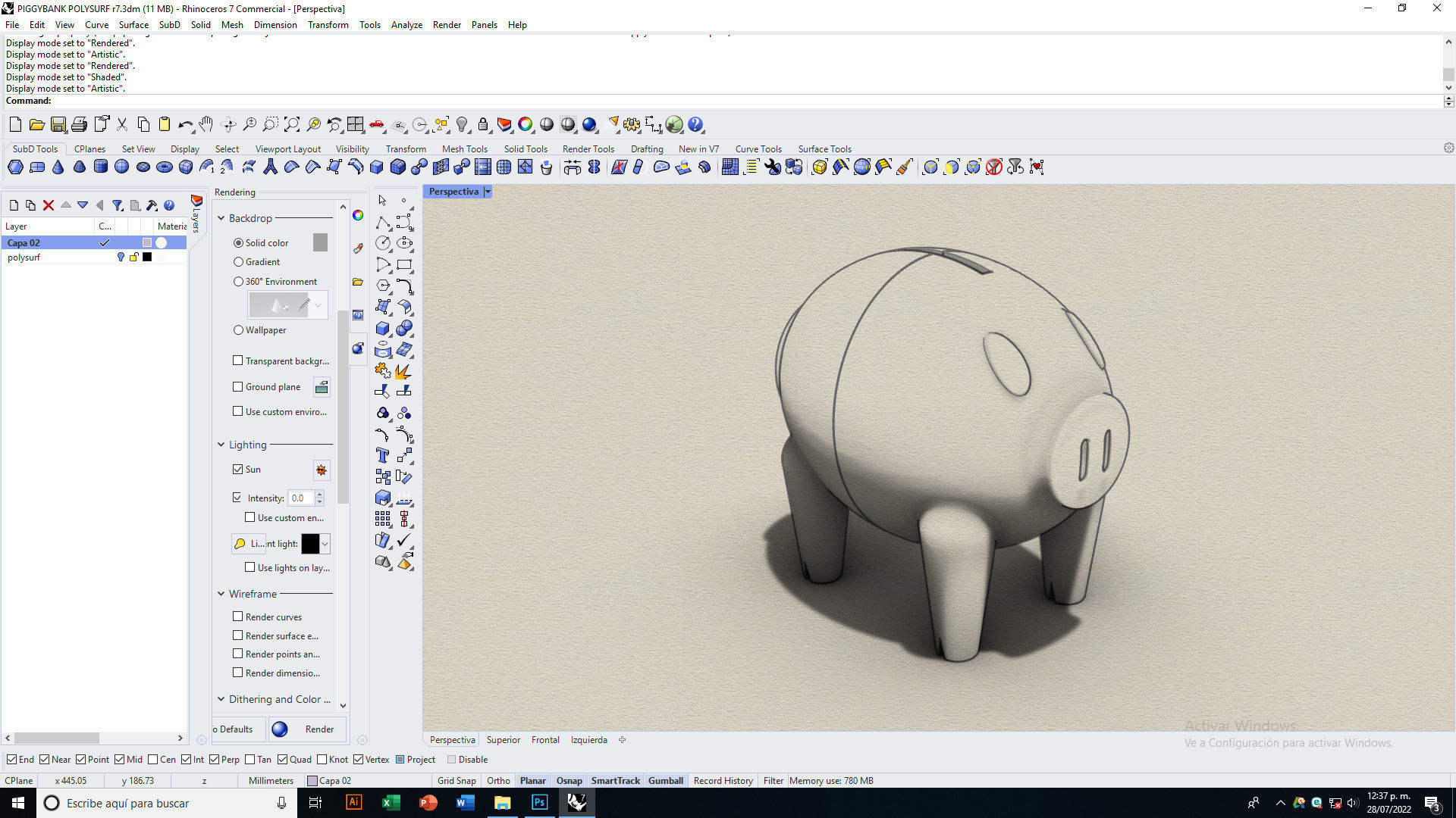 Pig Piggybank for 3d print 3D print model_6
