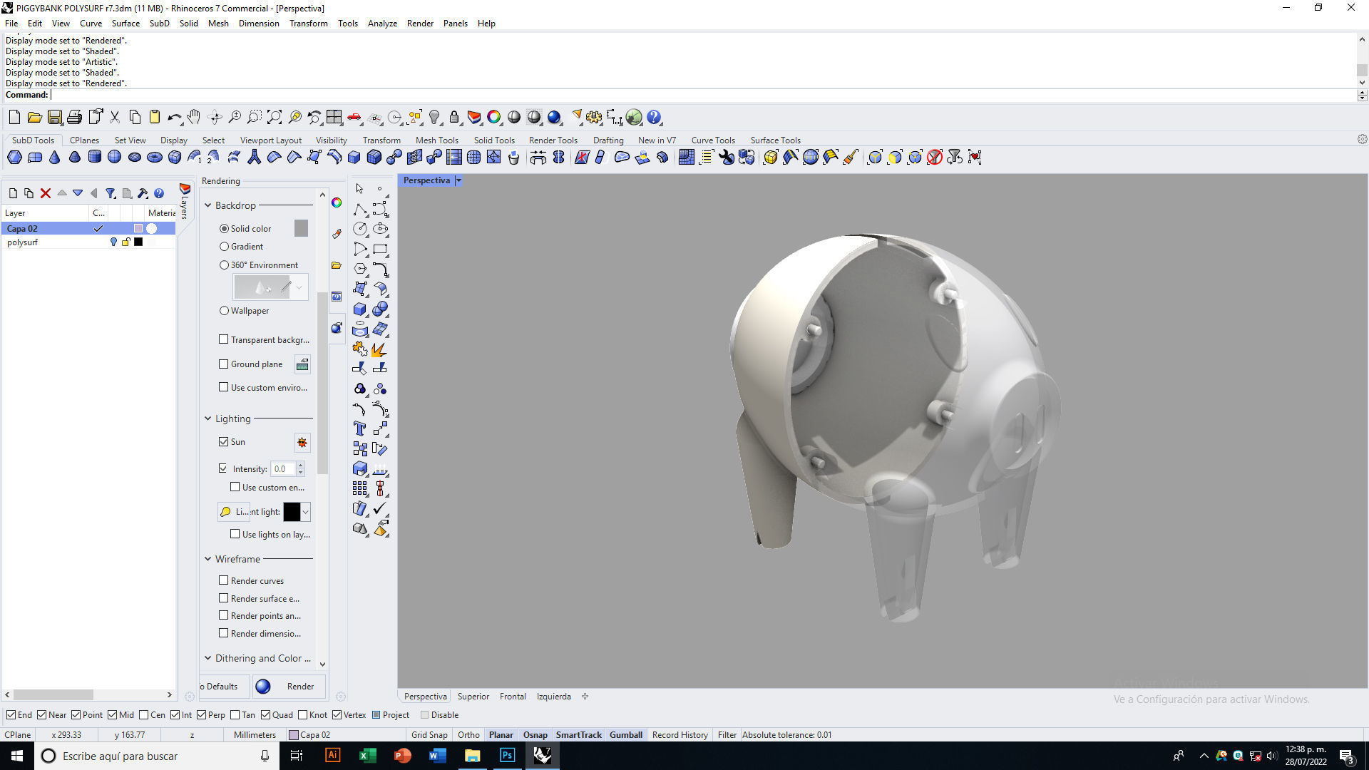 Pig Piggybank for 3d print 3D print model_8
