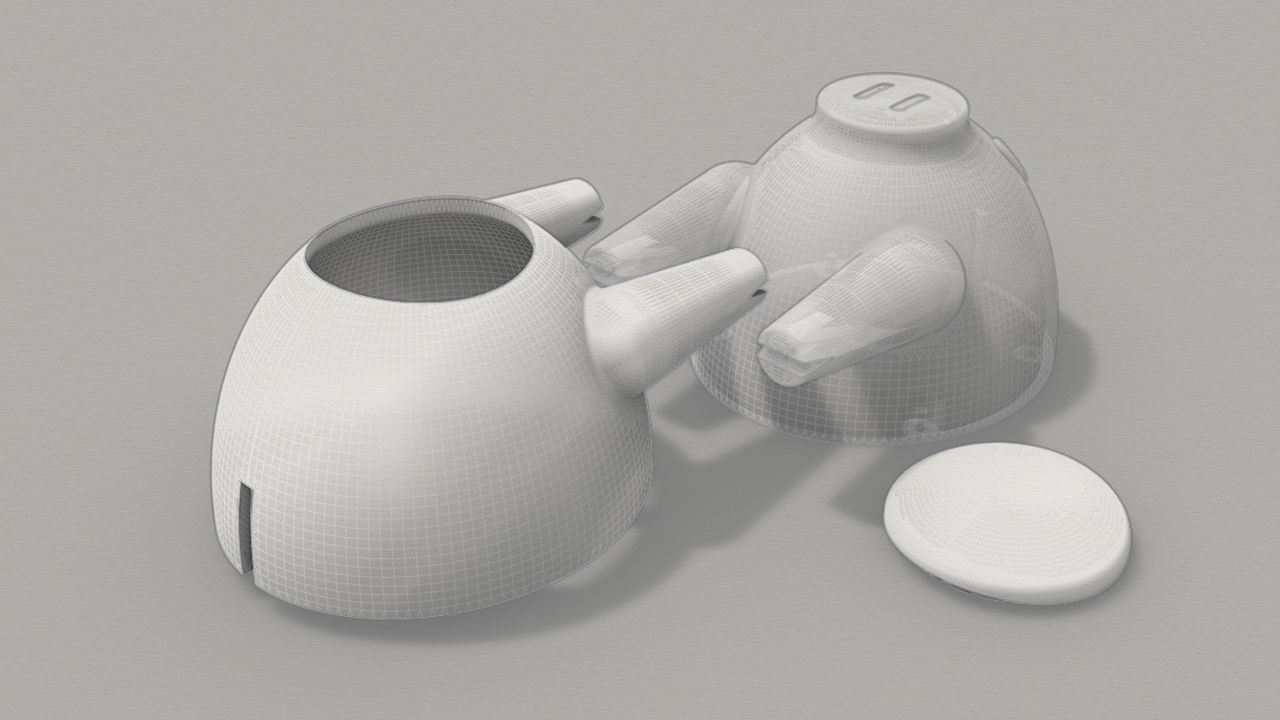 Pig Piggybank for 3d print 3D print model_5