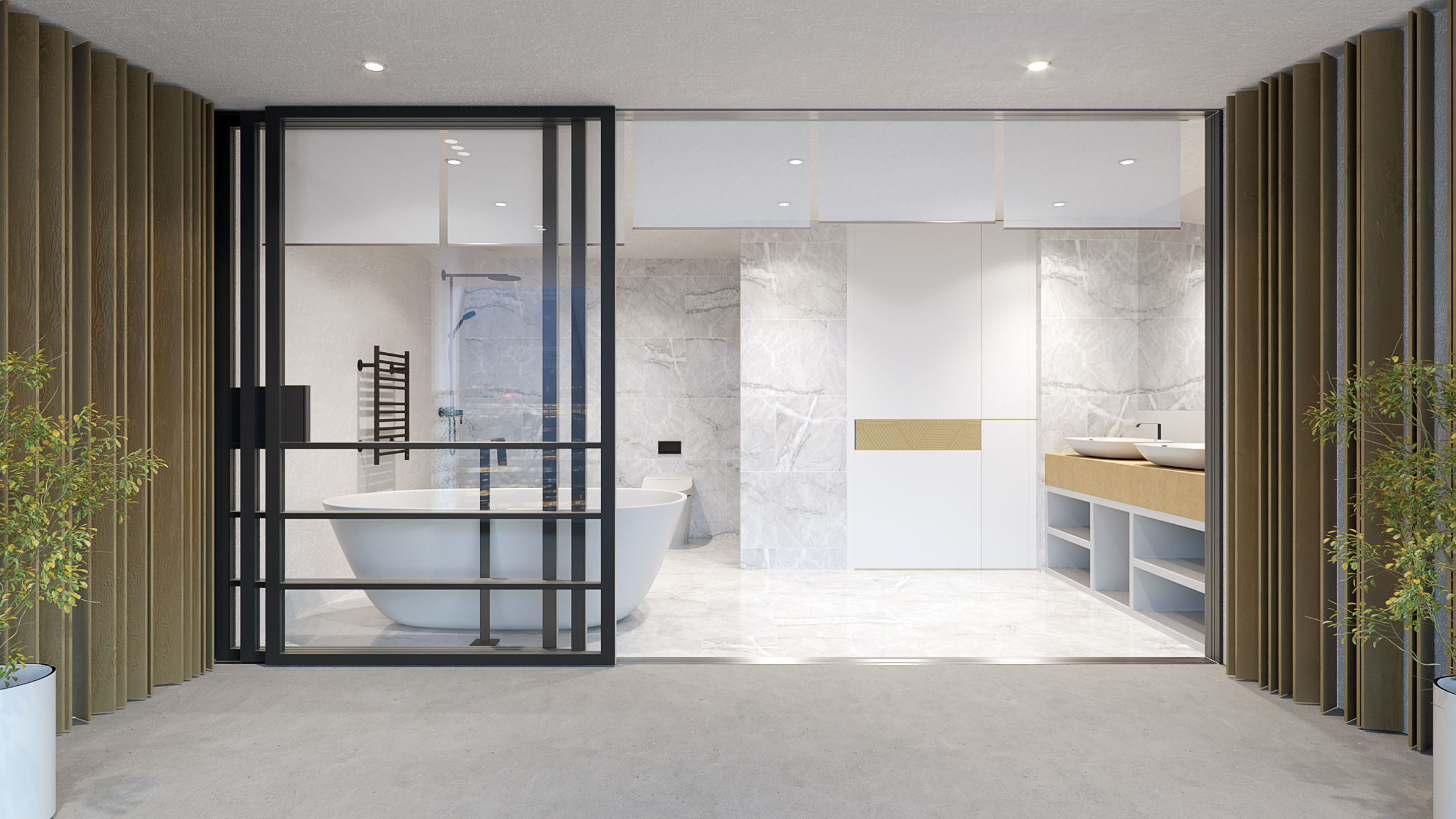 Corona - C4D Scene files - Complete Penthouse Apartment  3D model_7