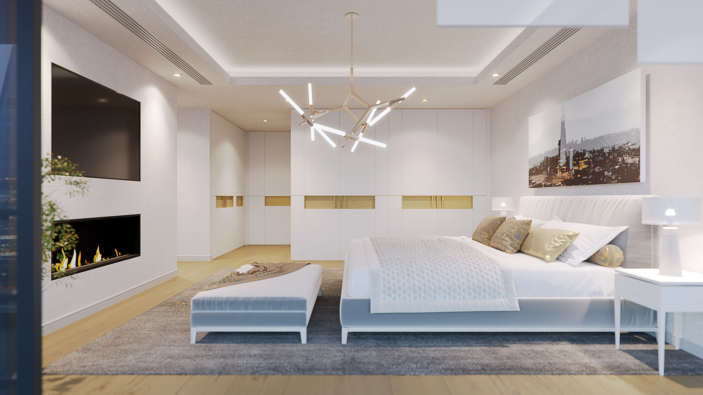 Corona - C4D Scene files - Complete Penthouse Apartment  3D model_6