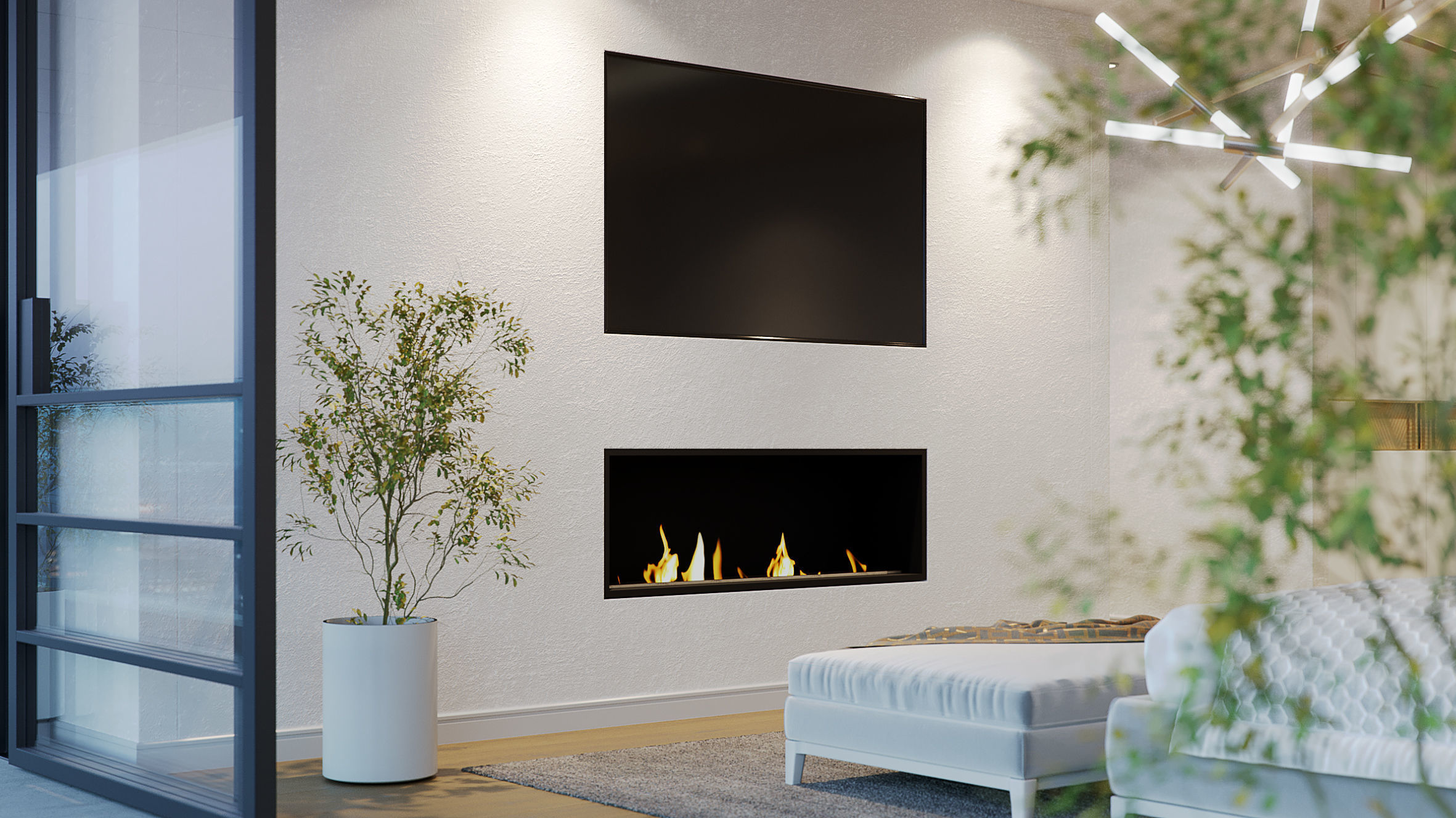 Corona - C4D Scene files - Complete Penthouse Apartment  3D model_2