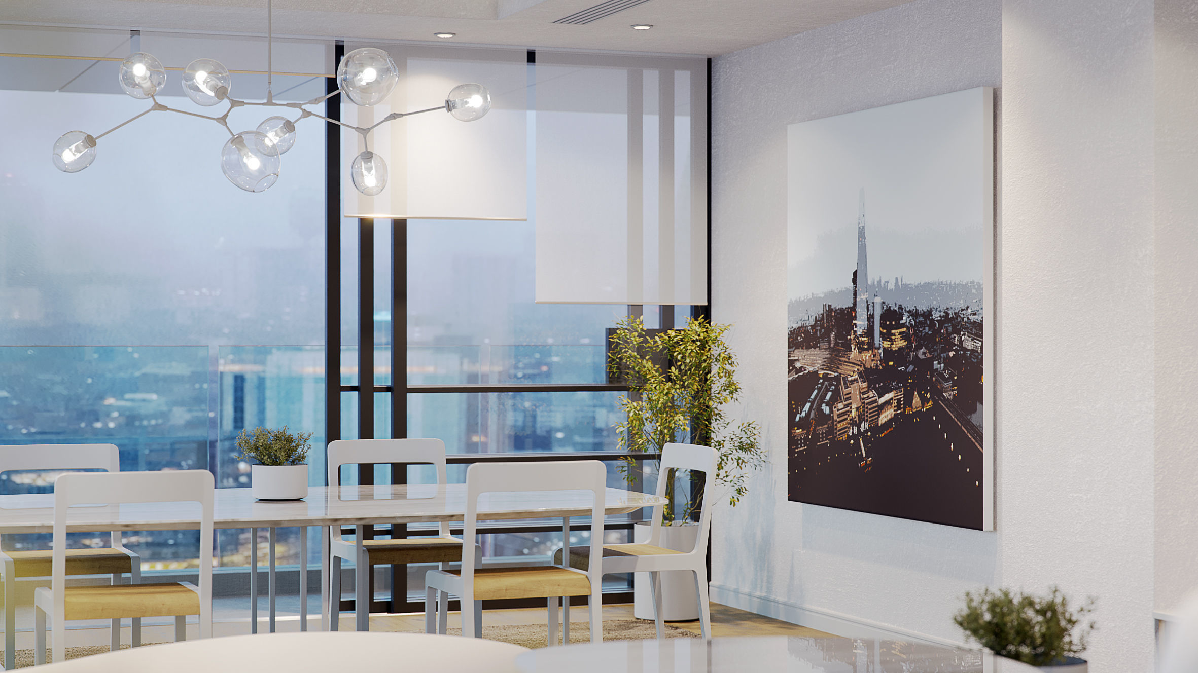 Corona - C4D Scene files - Complete Penthouse Apartment  3D model_10