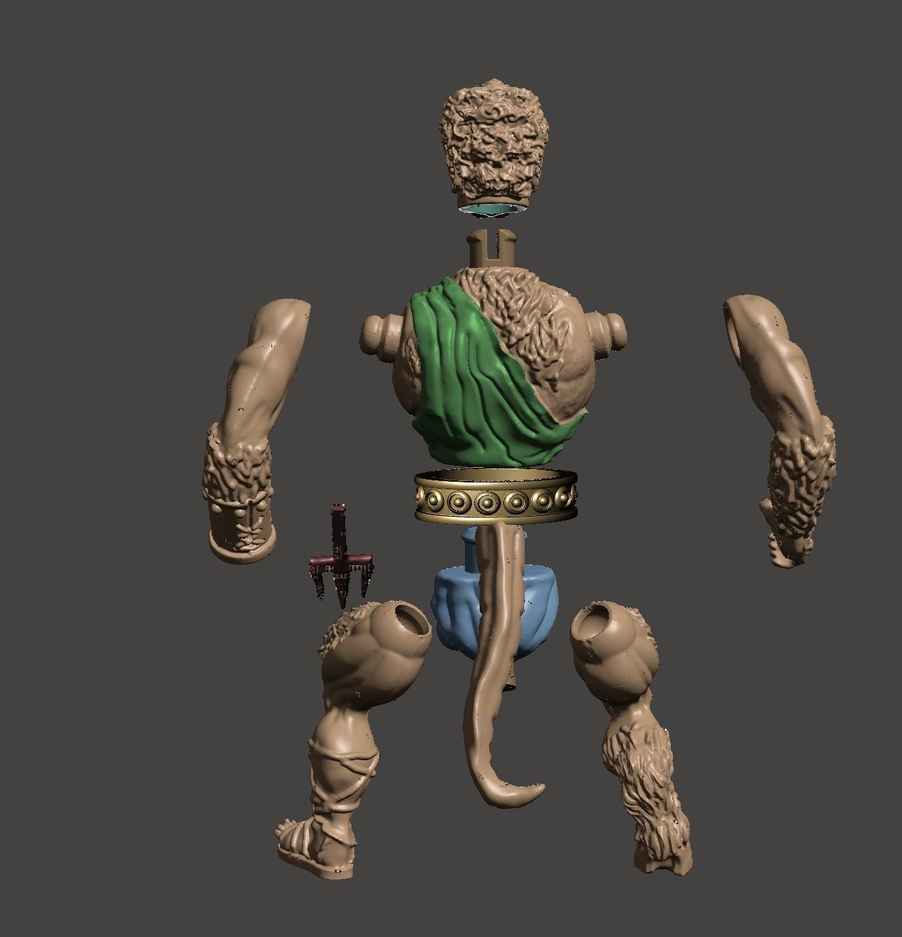 CALIBOS - CLASH OF THE TITANS  3D print model_9