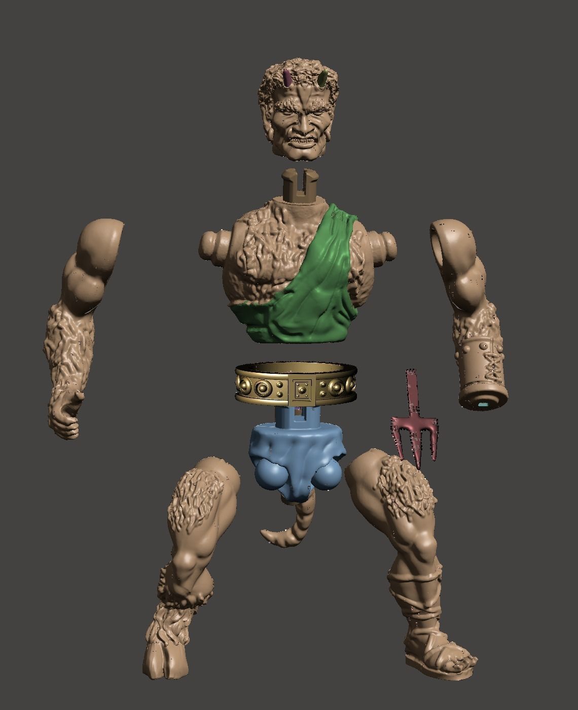 CALIBOS - CLASH OF THE TITANS  3D print model_11