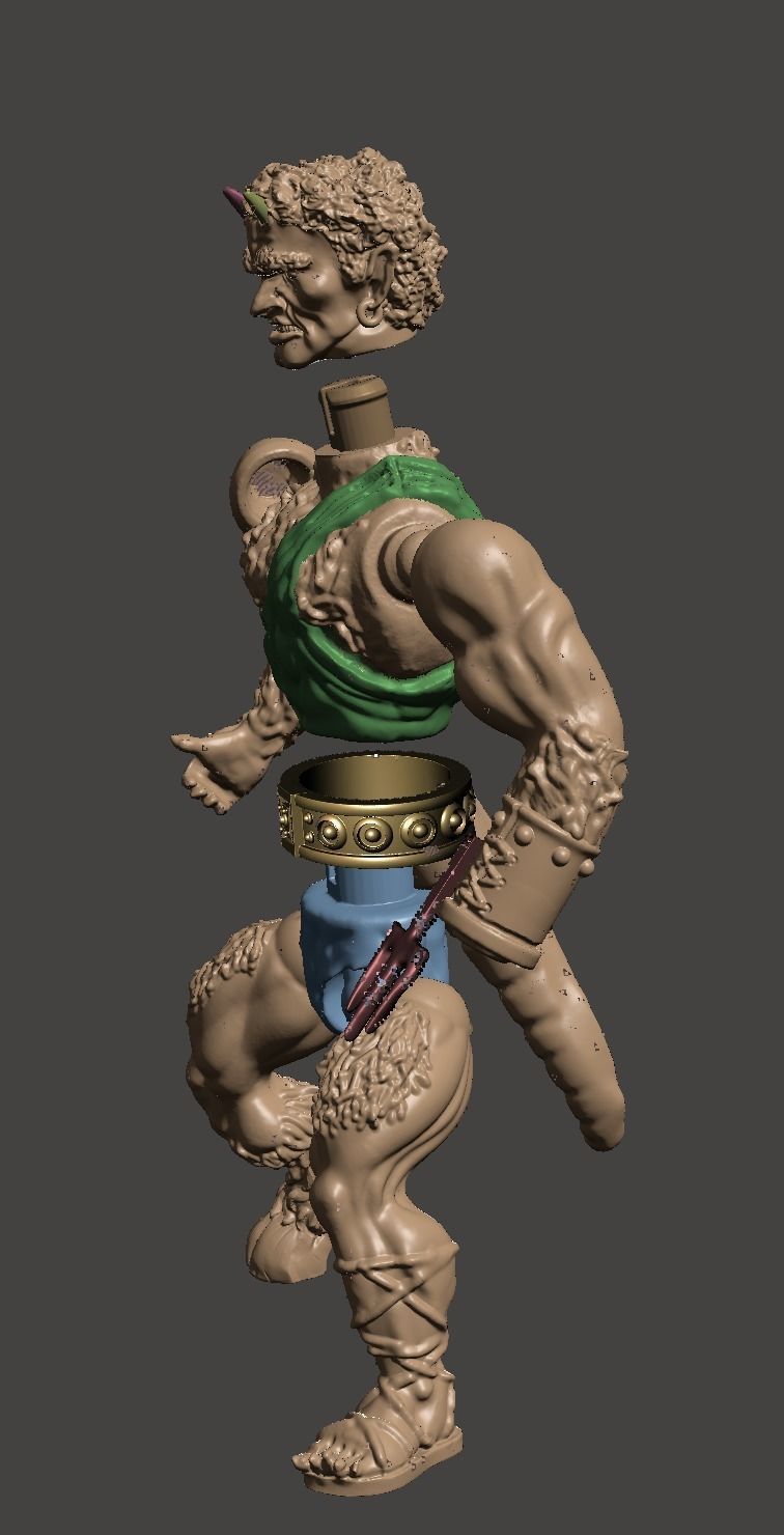 CALIBOS - CLASH OF THE TITANS  3D print model_8