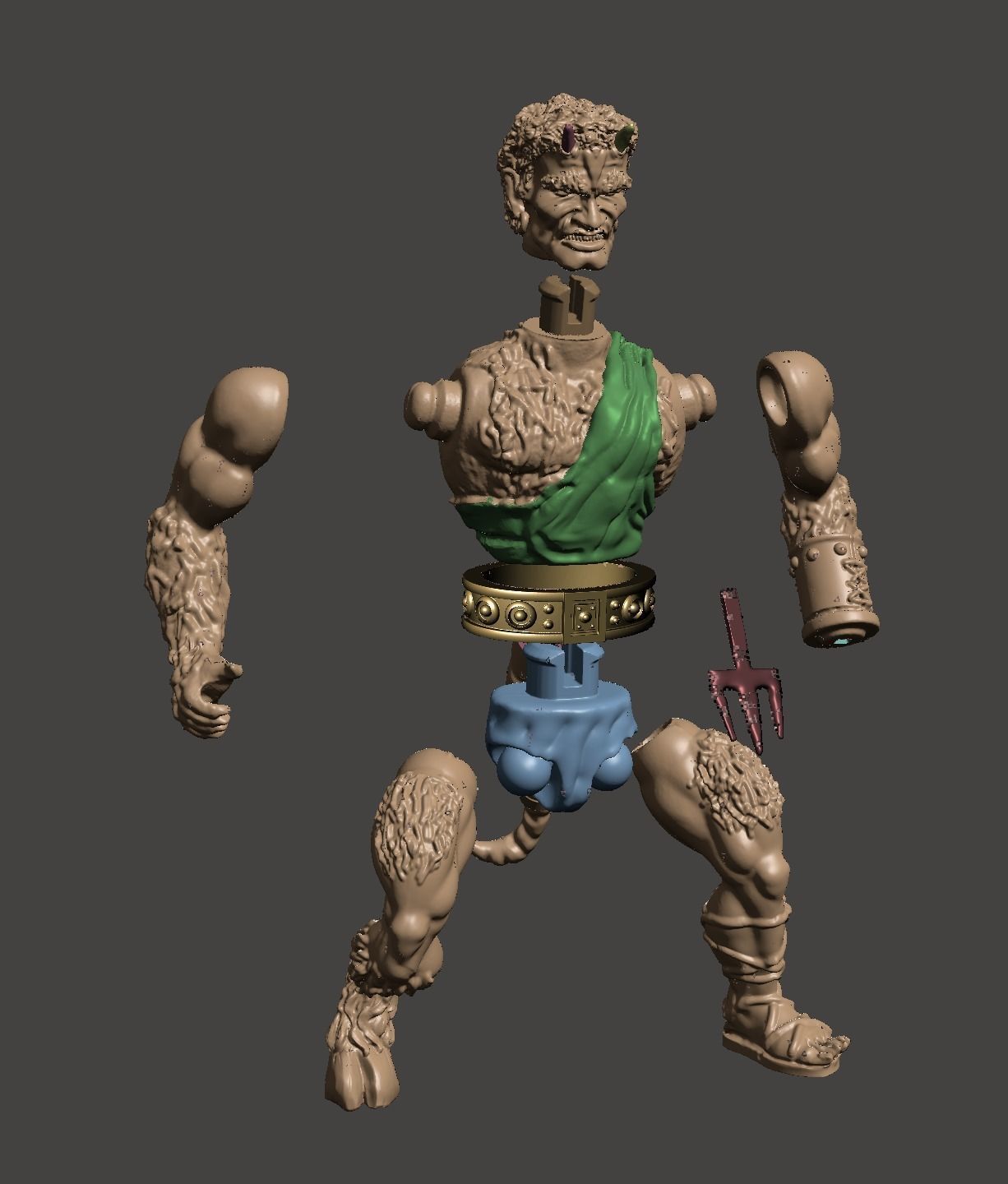 CALIBOS - CLASH OF THE TITANS  3D print model_10