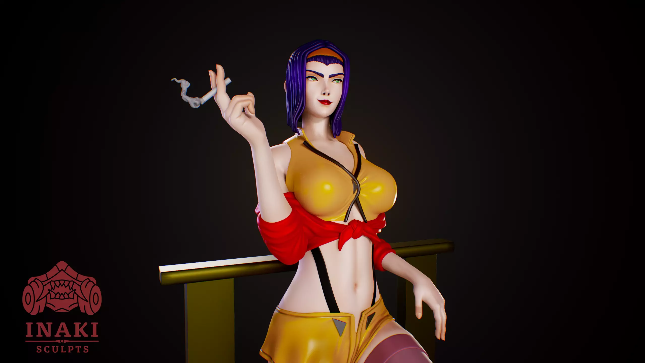 Faye Valentine - Cowboy Bebop 3D print model_0