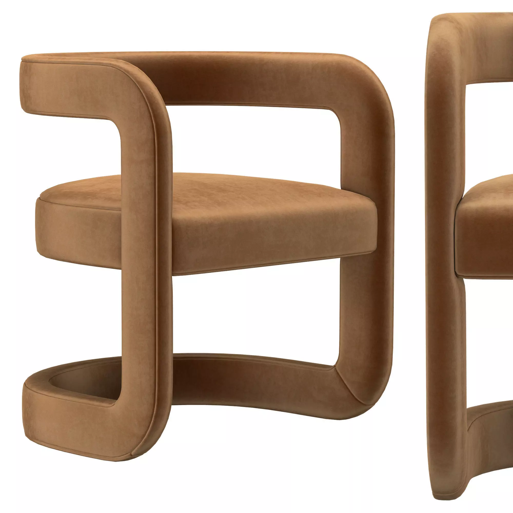 ALTON DINING CHAIR 3D model
