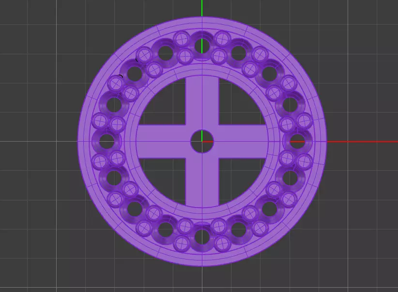1MM EARRING JACKET Free 3D print model