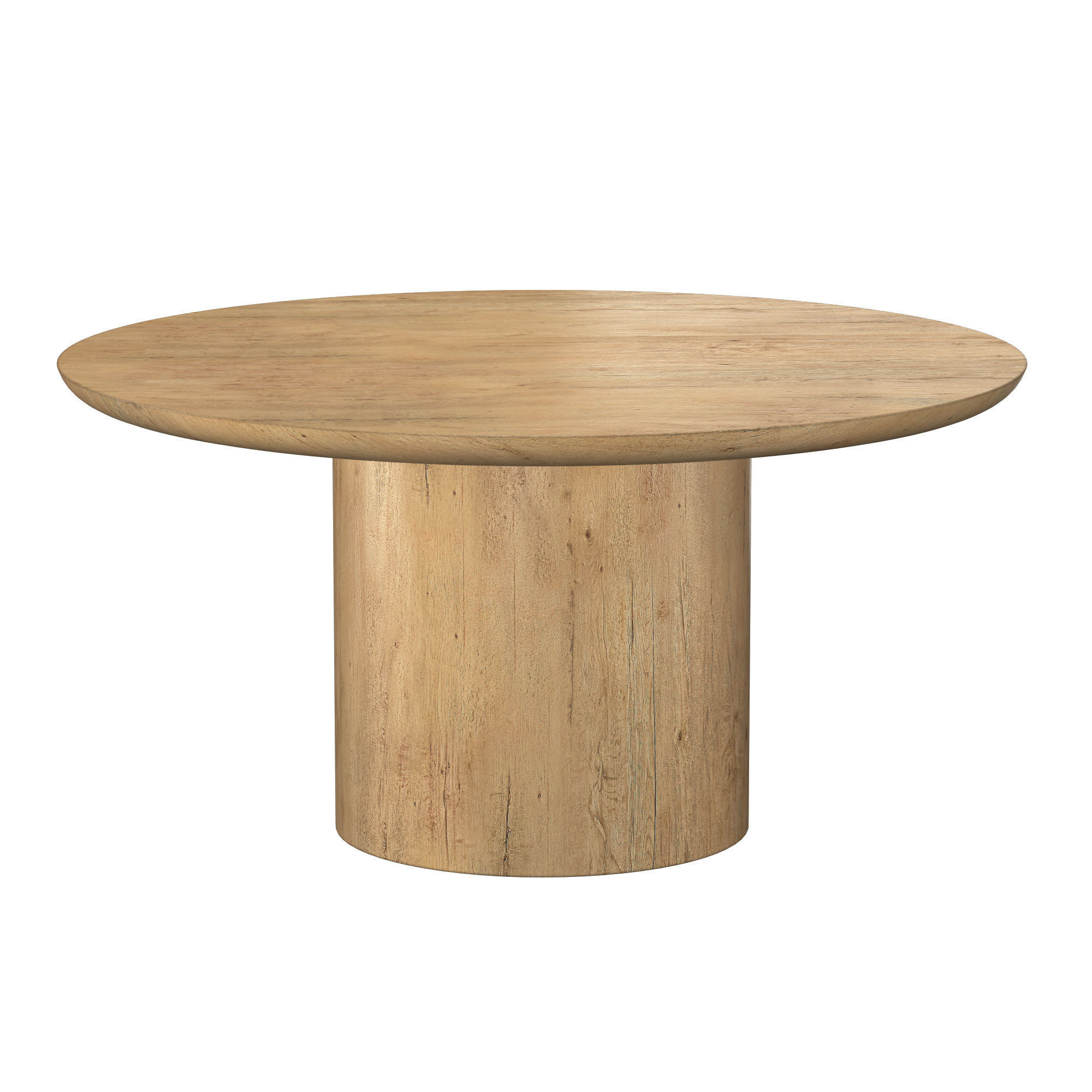 OSLO PEDESTAL ROUND DINING TABLE 3D model_3
