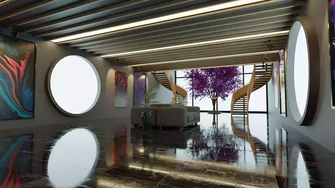 Art Gallery Interior VR