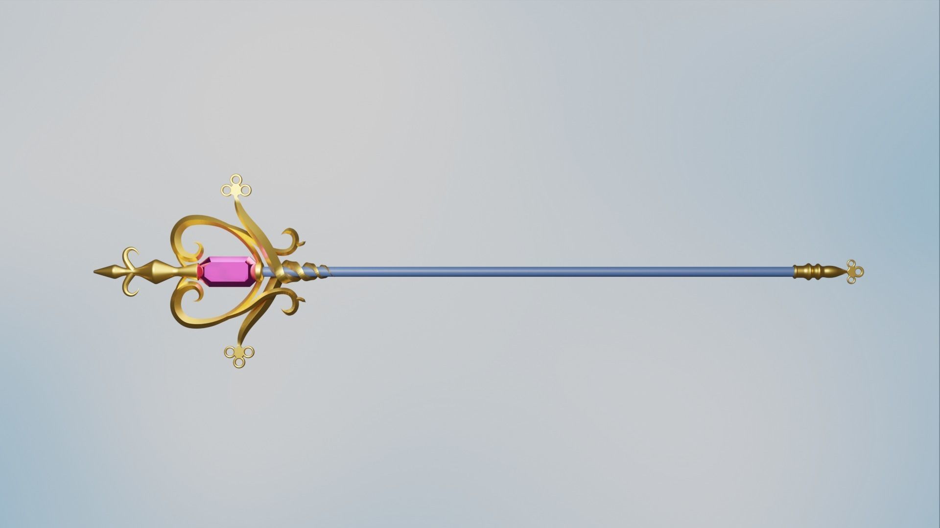 Atelier Totori - Totoris staff 3D print model_1