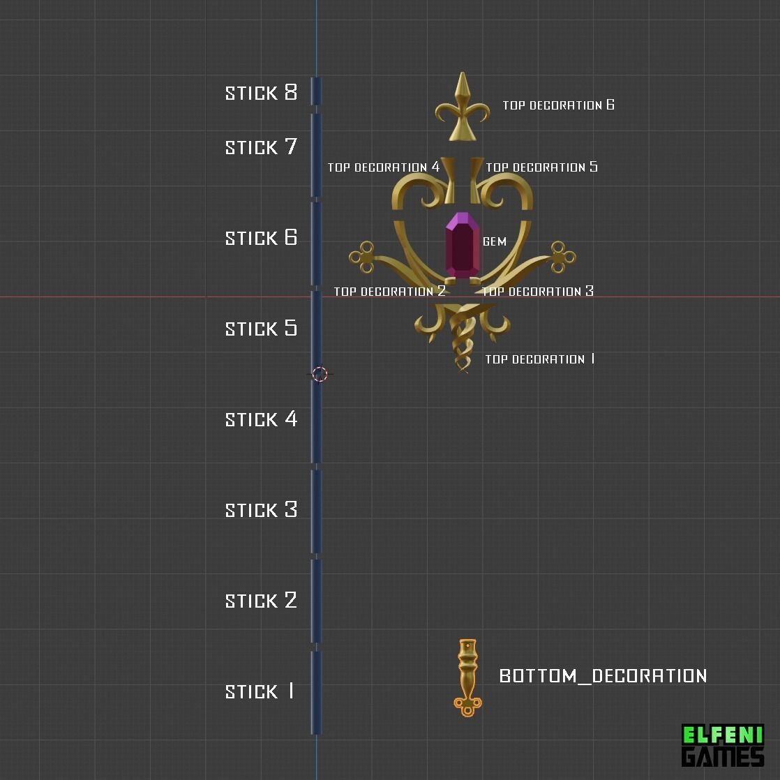 Atelier Totori - Totoris staff 3D print model_3