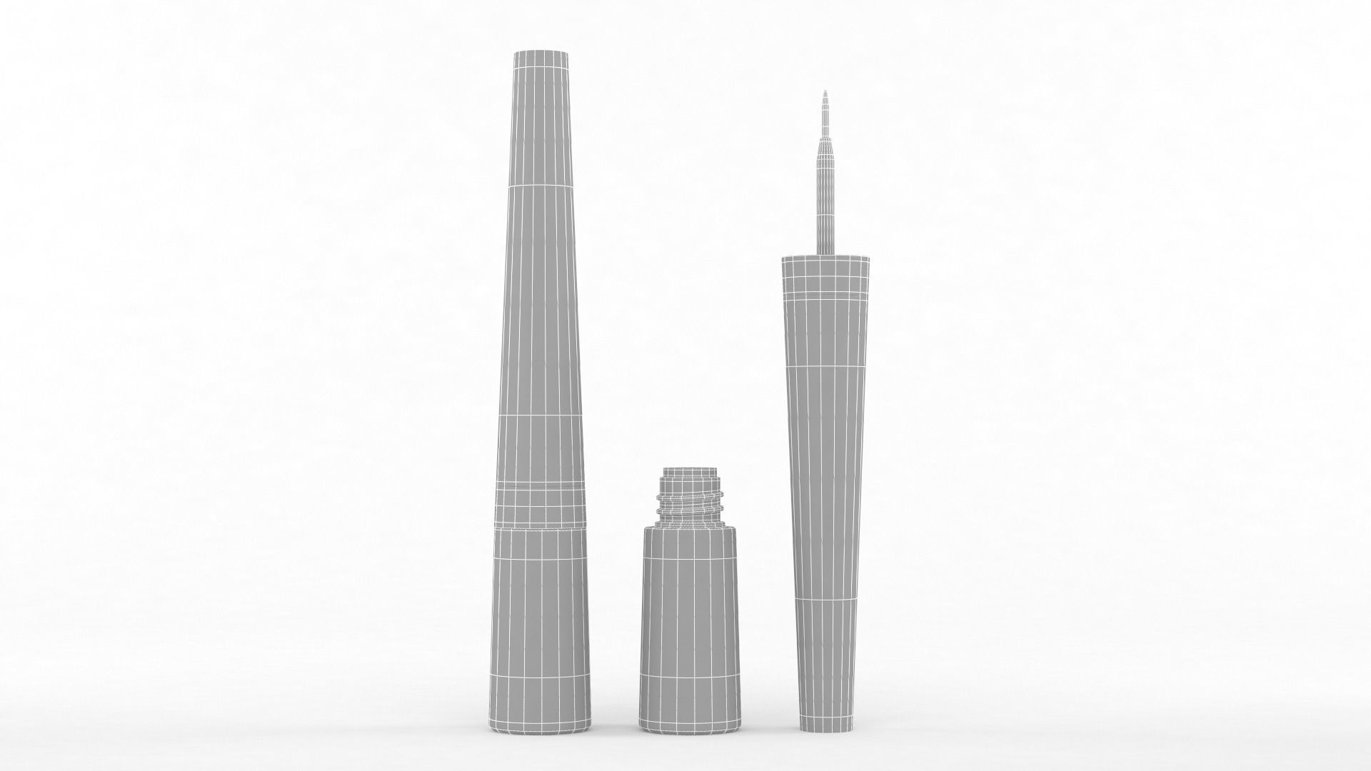 Eyeliner pencil 3D model_6