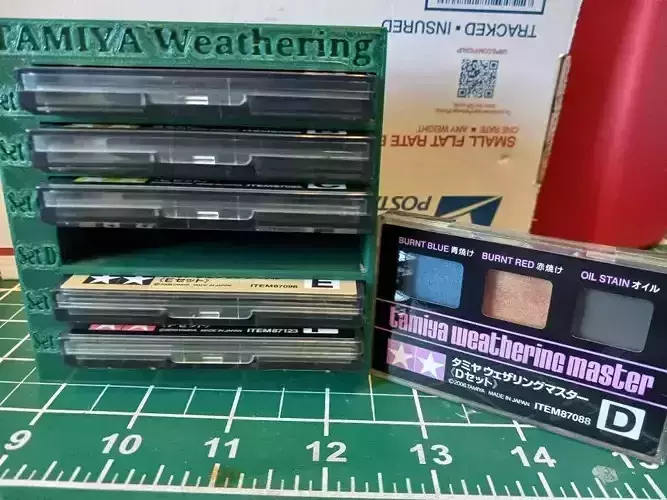 Tamiya Weather Set Holder A-F