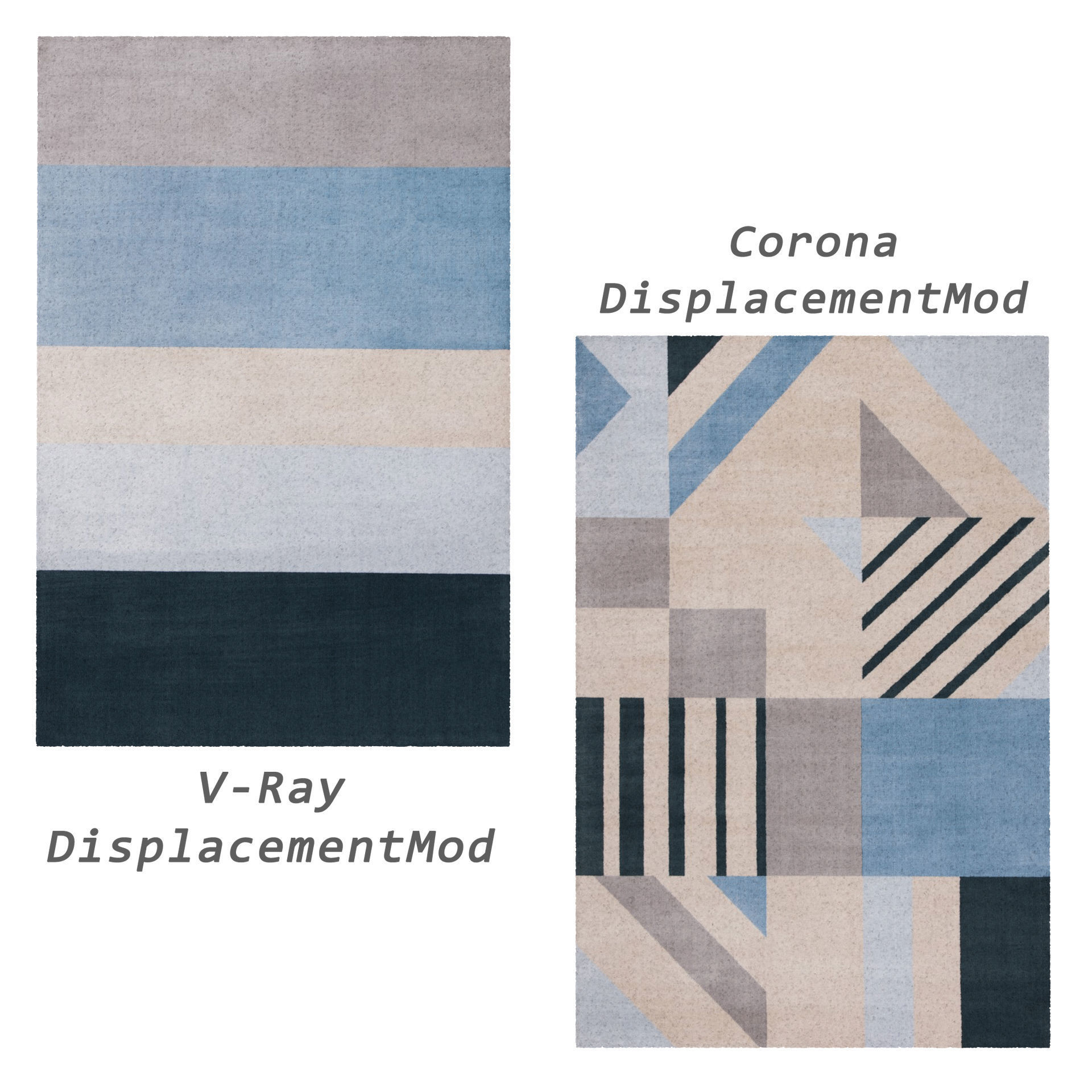 Rugs No 699 Low-poly 3D model_3