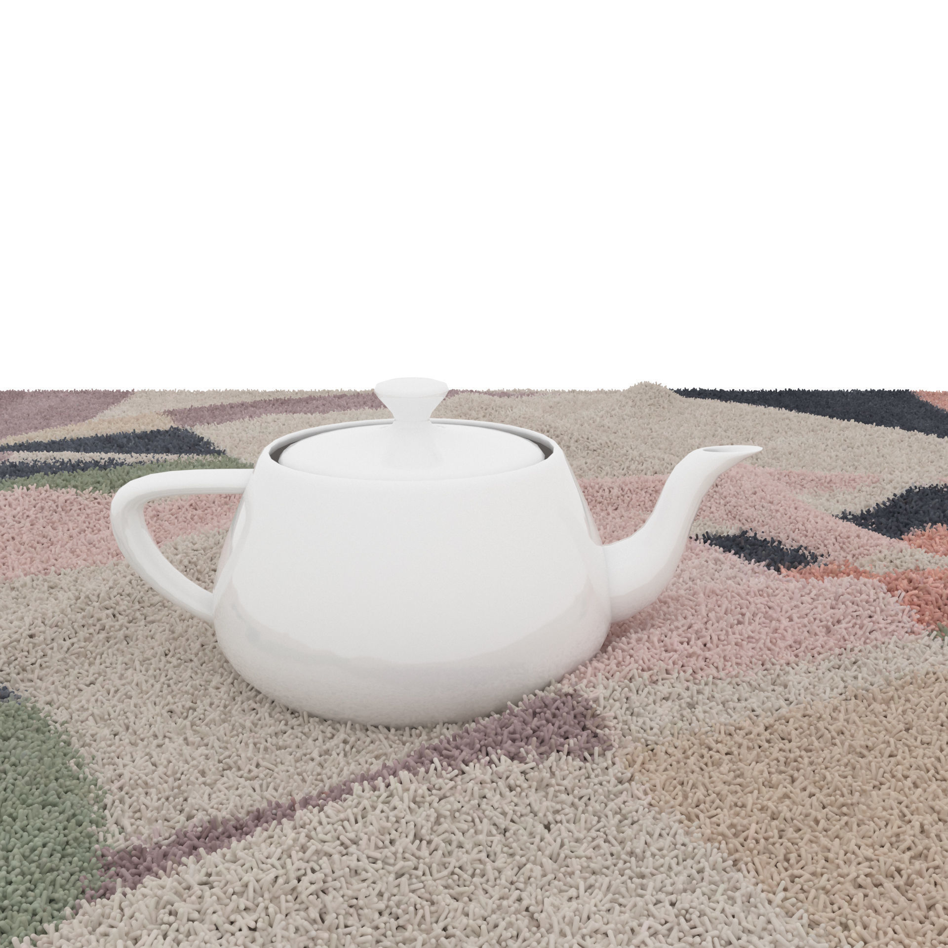 Rugs No 699 Low-poly 3D model_8