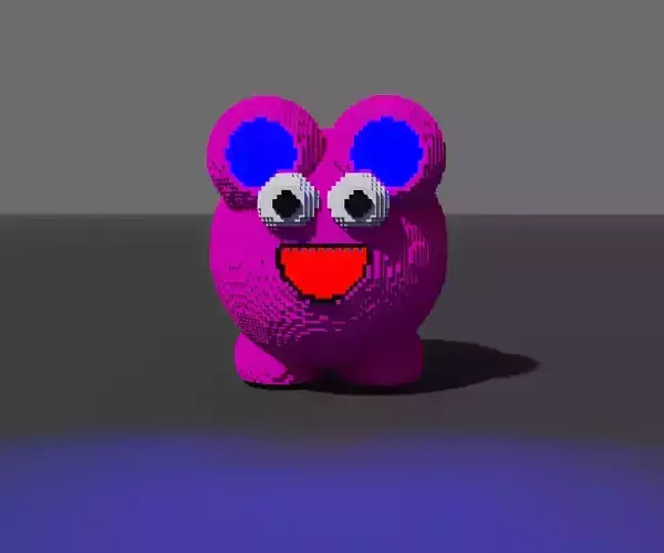 Voxel PINK BALL