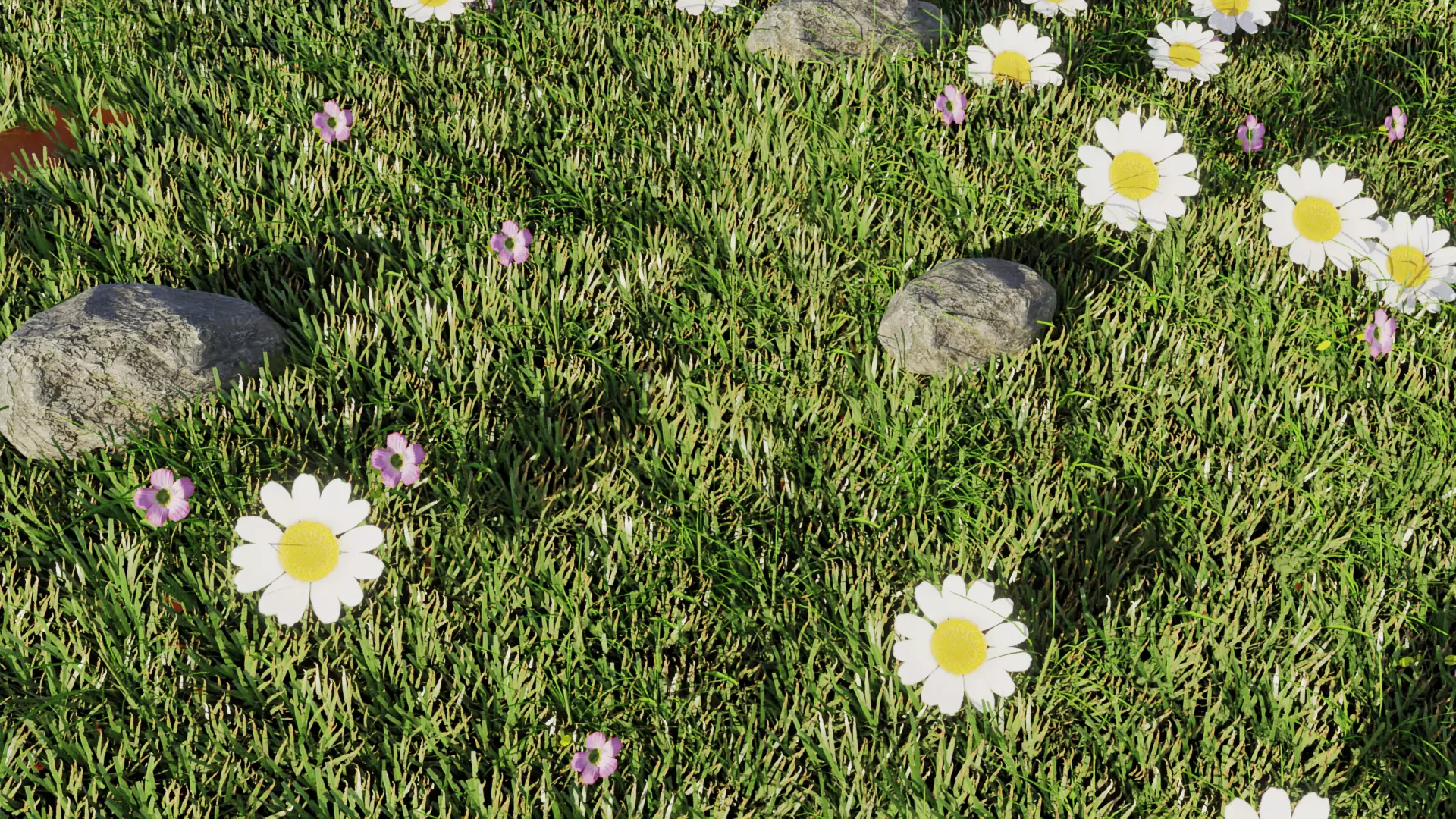 Best Nature Pack gameoptimized Low-poly 3D model_0