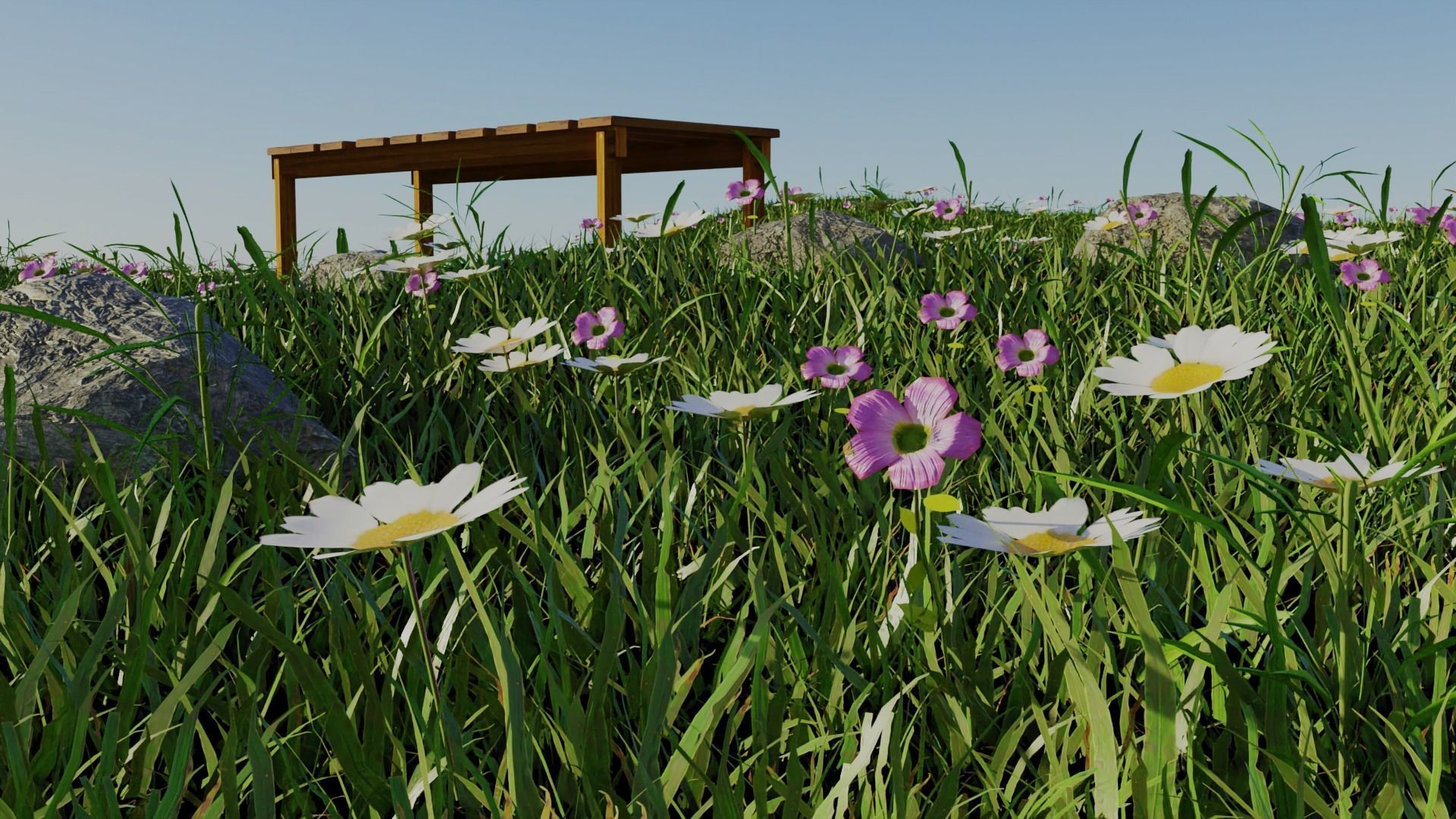 Best Nature Pack gameoptimized Low-poly 3D model_3