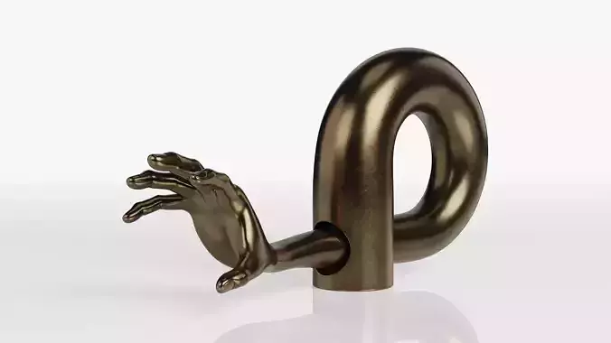 Bronze Sculpture Hand
