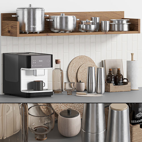 kitchen accessories038 3D model
