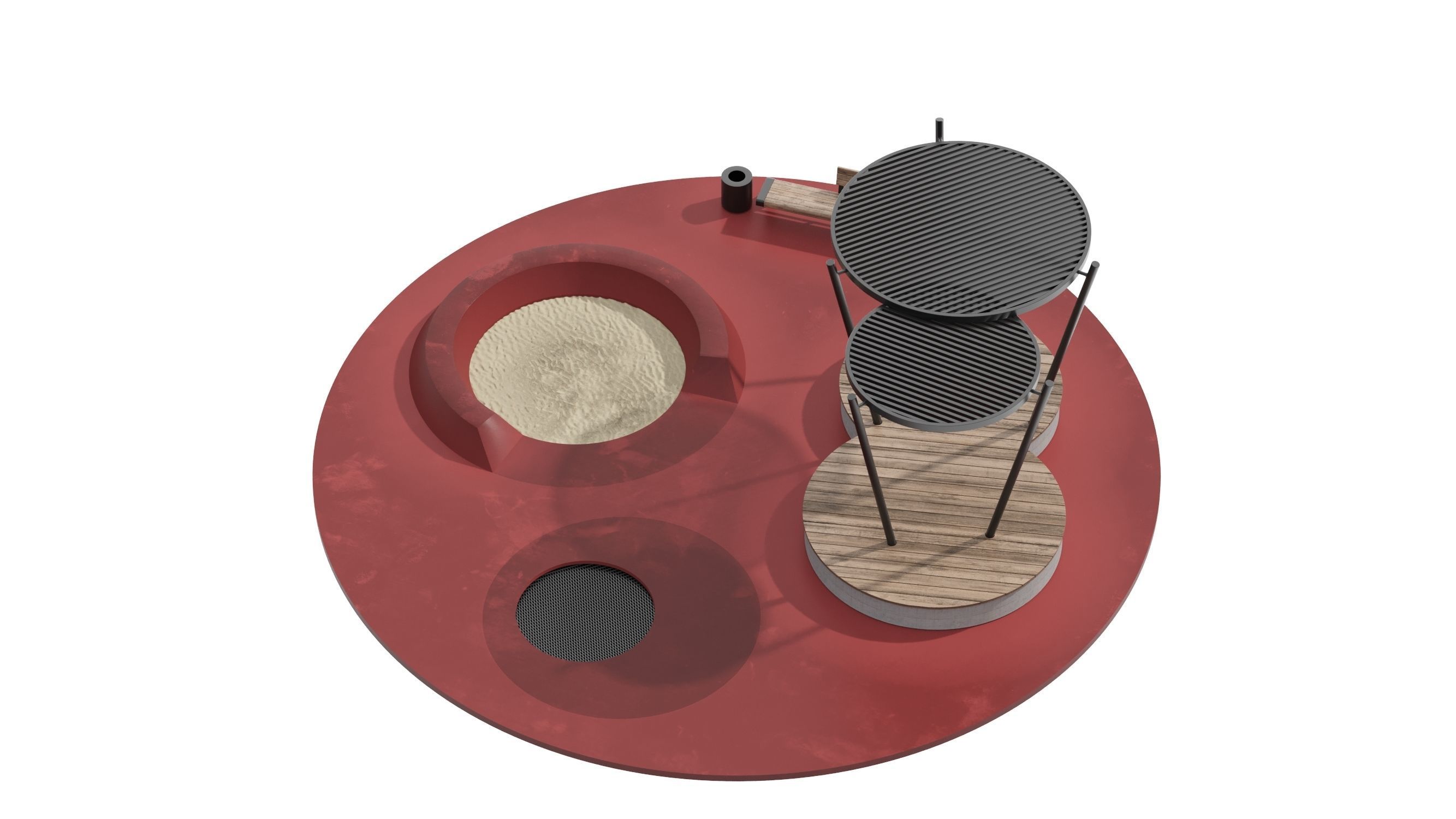 KIds Playground 1 3D model_22