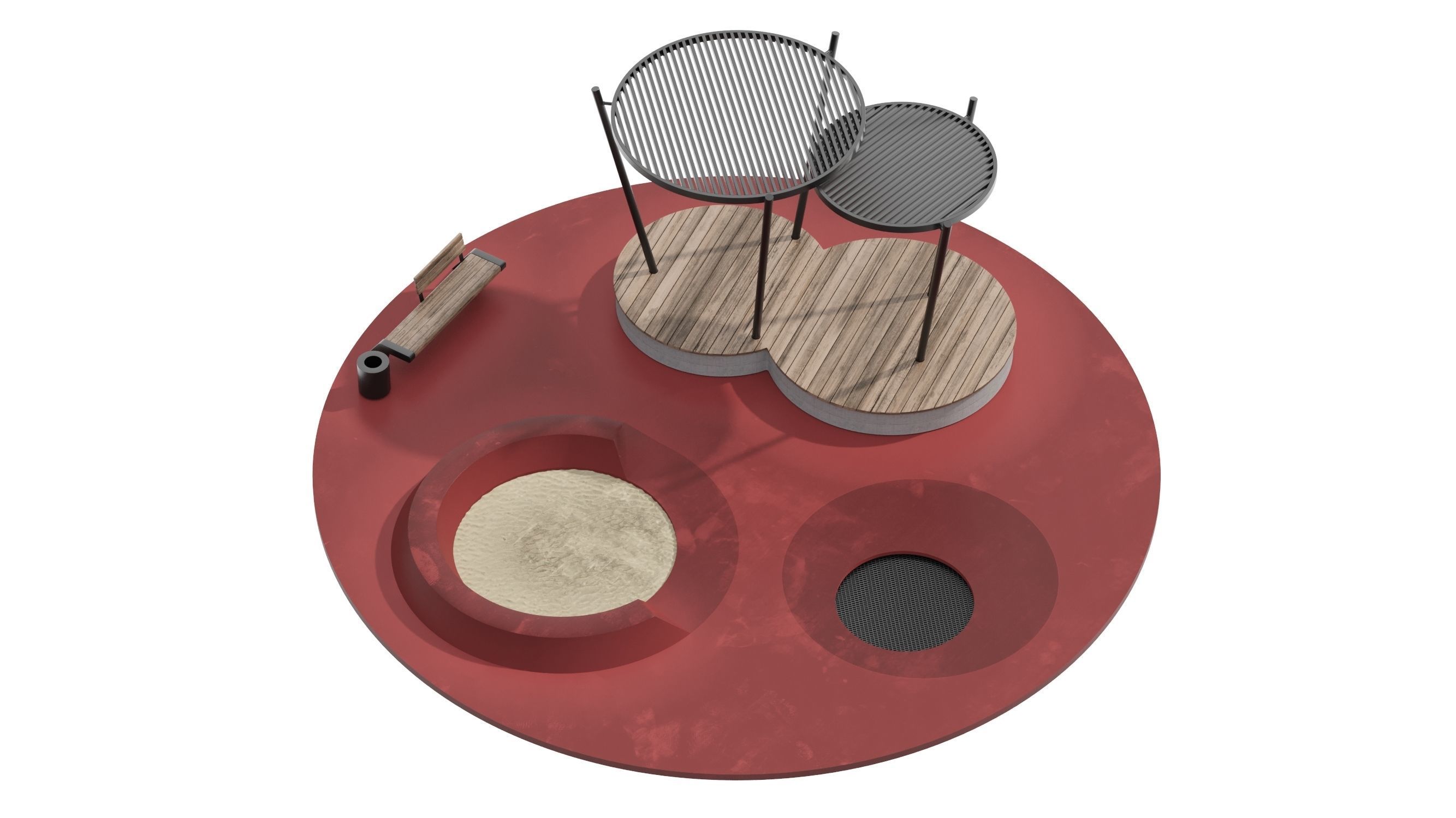 KIds Playground 1 3D model_3