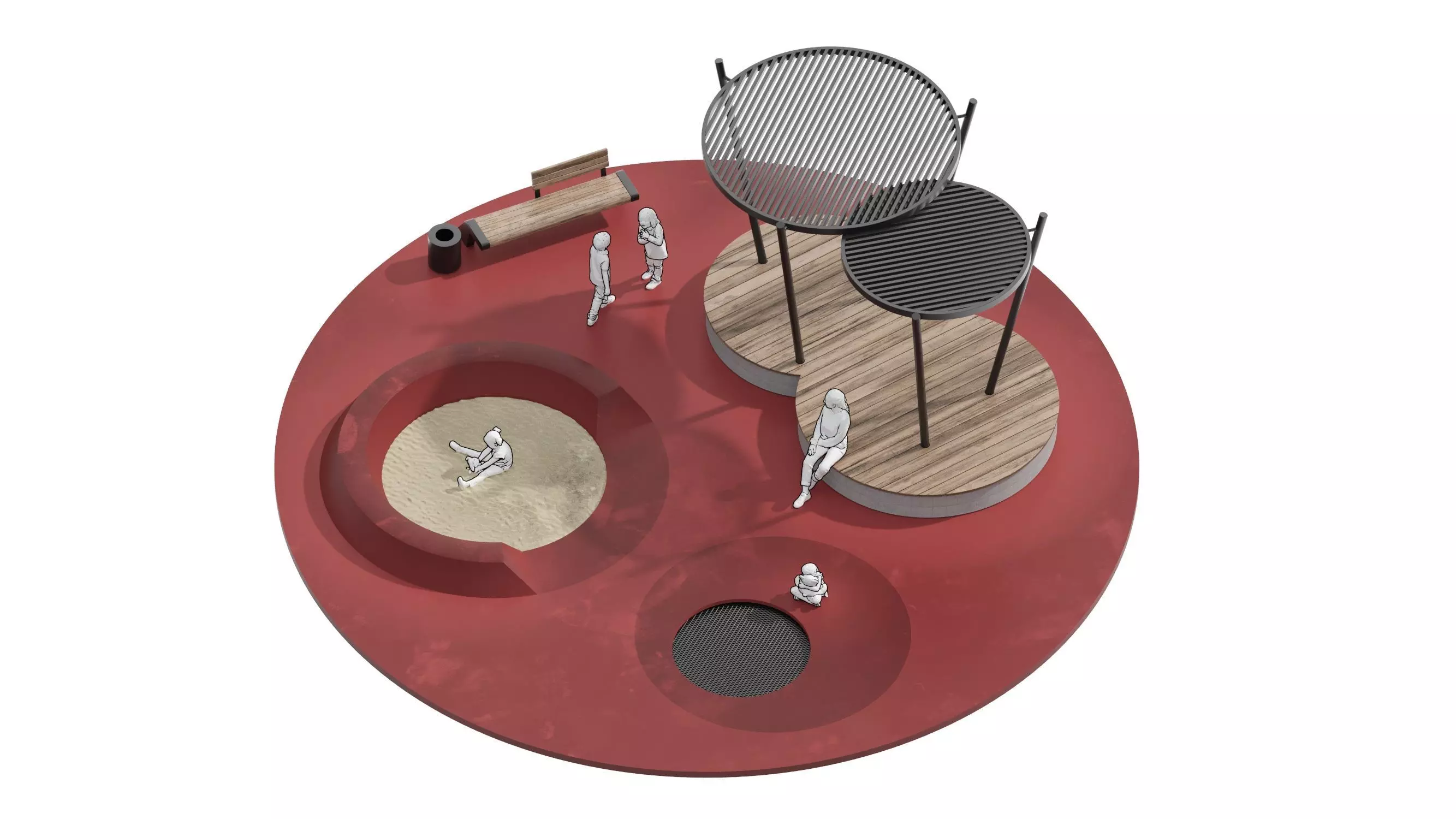 KIds Playground 1 3D model_0