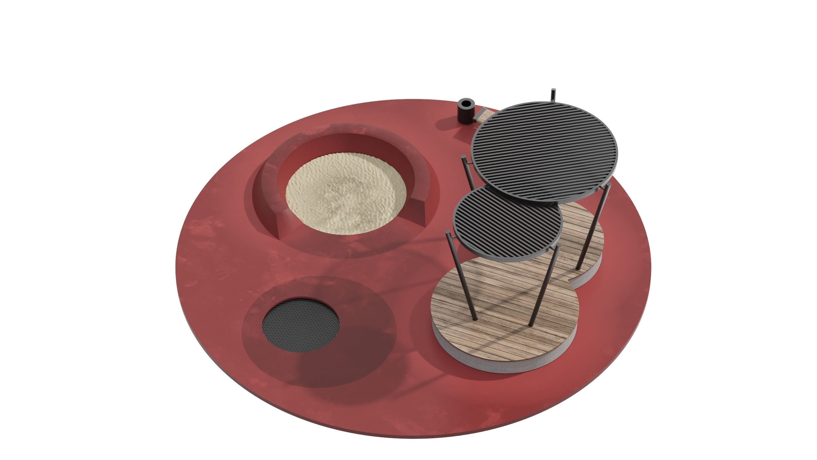 KIds Playground 1 3D model_21