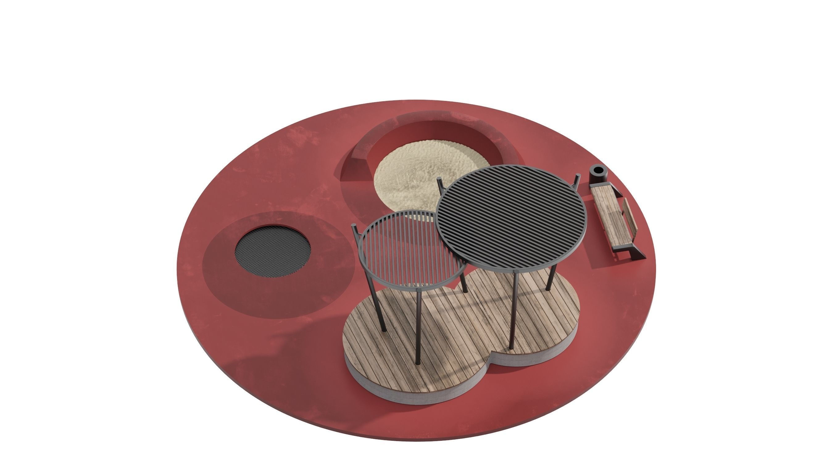 KIds Playground 1 3D model_18