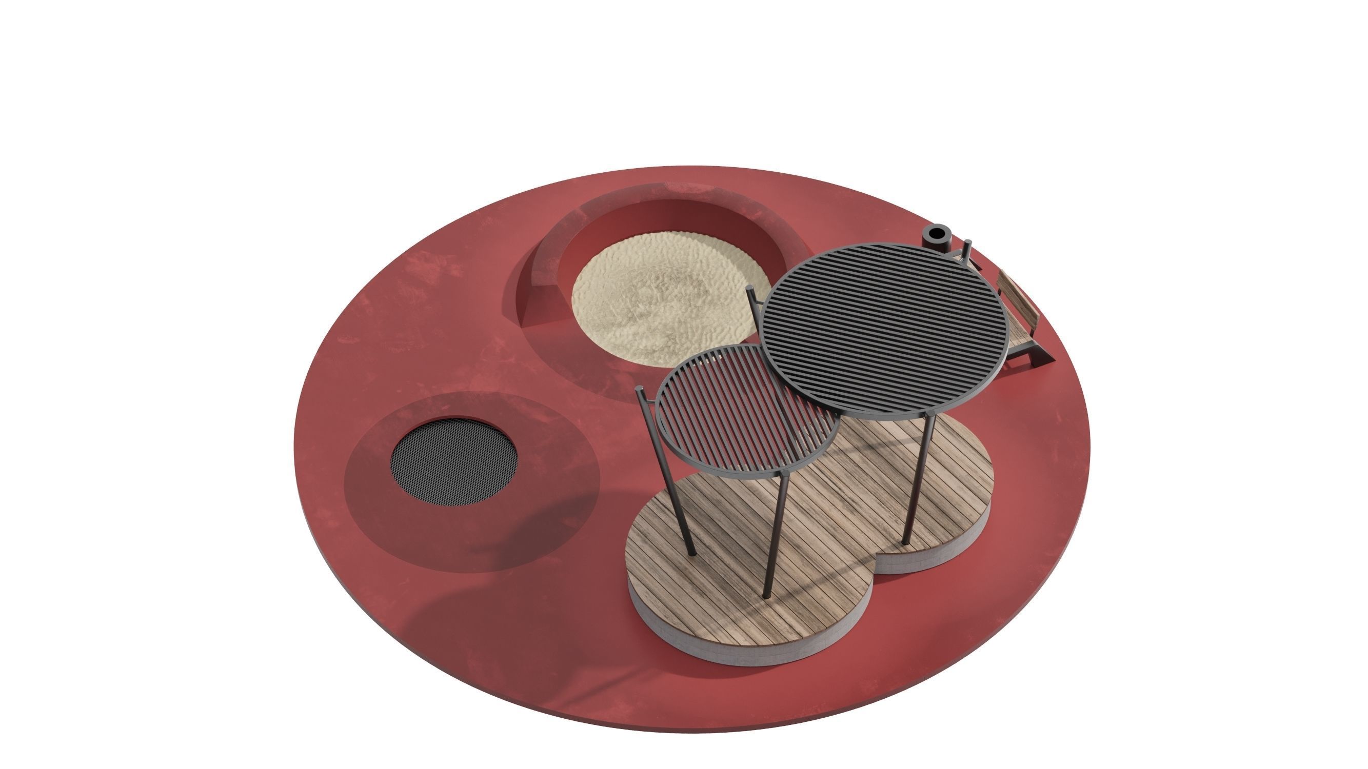 KIds Playground 1 3D model_19