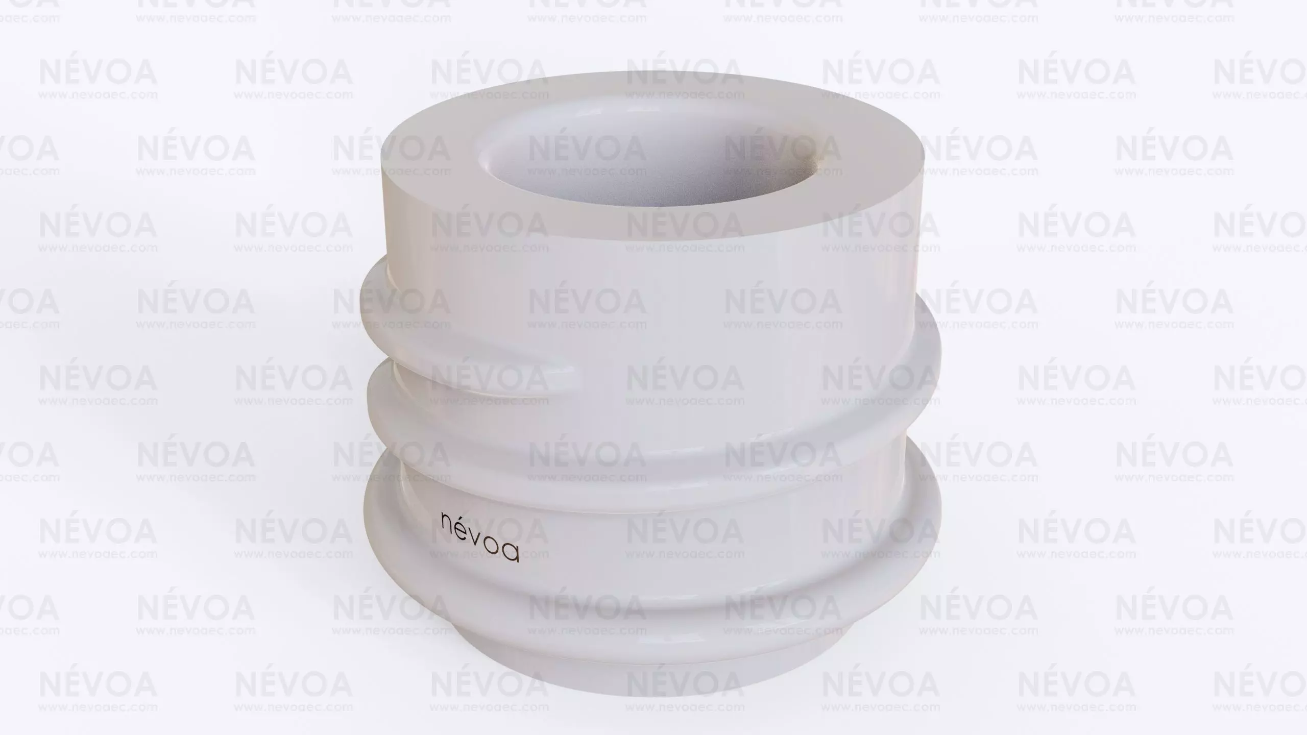 Neck finish - SP 444 - 24 - BDF - voluntary standard 3D model