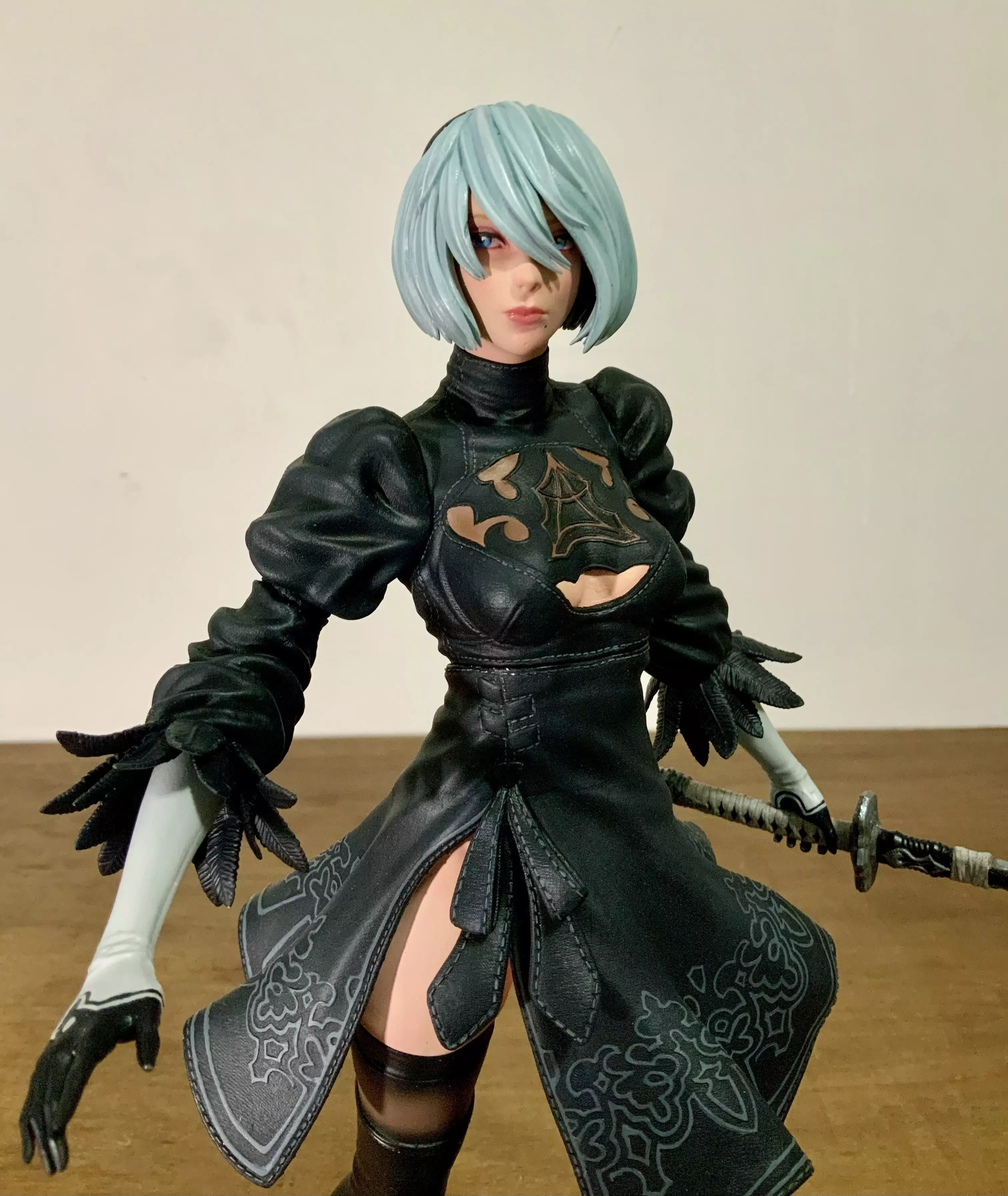 2B-YoRHa No2 Type B-NieR Automata-Garage Kit for 3D Printing 3D print model_0