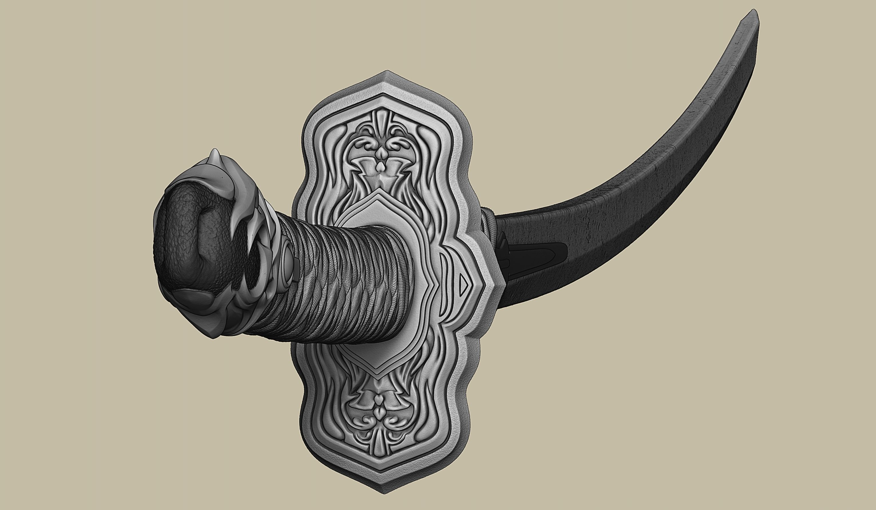 2B-YoRHa No2 Type B-NieR Automata-Garage Kit for 3D Printing 3D print model_39